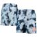 Men's New Era Navy Chicago Bears Tie-Dye Shorts