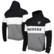 Men's New Era Silver/Black Las Vegas Raiders Colorblock Current Pul...