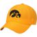 Men's Top of the World Gold Iowa Hawkeyes Primary Logo Staple Adjus...