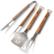 Officially Licensed MLB 3-Piece BBQ Set - Seattle Mariners
