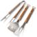 Officially Licensed MLB 3-Piece BBQ Set - Washington Nationals