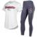 Women's Concepts Sport White/Charcoal Denver Broncos Sonata T-Shirt...