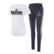Women's Concepts Sport White/Charcoal Las Vegas Raiders Sonata T-Sh...