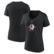 Women's Fanatics Black Buffalo Sabres Alternate Logo V-Neck T-Shirt