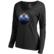 Women's Fanatics Black Edmonton Oilers Midnight Mascot Long Sleeve ...