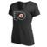 Women's Fanatics Black Philadelphia Flyers Primary Logo T-Shirt