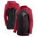 Women's Fanatics Black/Red Atlanta Falcons Forever Fan Full-Zip Hoodie