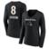 Women's Fanatics Lamar Jackson Baltimore Ravens Black Team Wordmark...