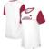 Women's New Era  White/Cardinal Arizona Cardinals Third Down Colorb...