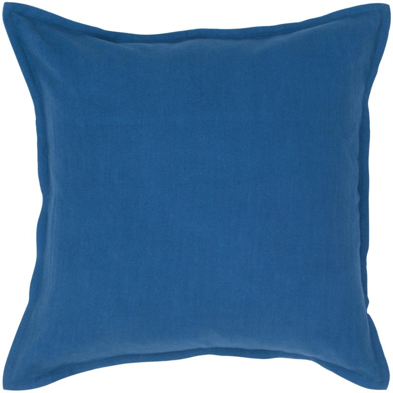 20" x 20" Plain Pillow Indigo Blue 6763078 HSN
