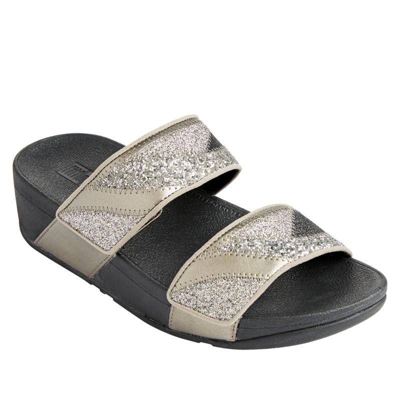 FitFlop Mina Ombre Glitter Slide Sandal - 9828810 | HSN