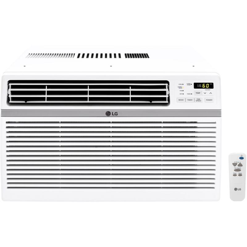 24 500 BTU 230V Window-Mounted Air Conditioner with Remote Control