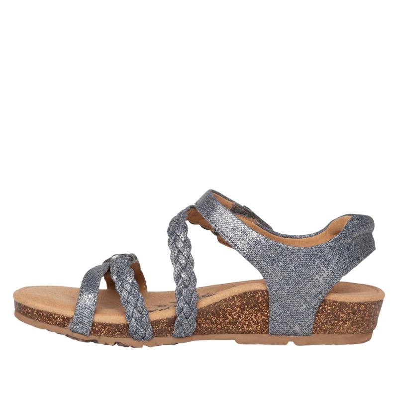 aetrex jillian women's braided sandals