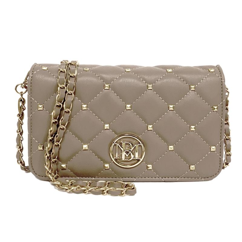 quilted crossbody bag with chain