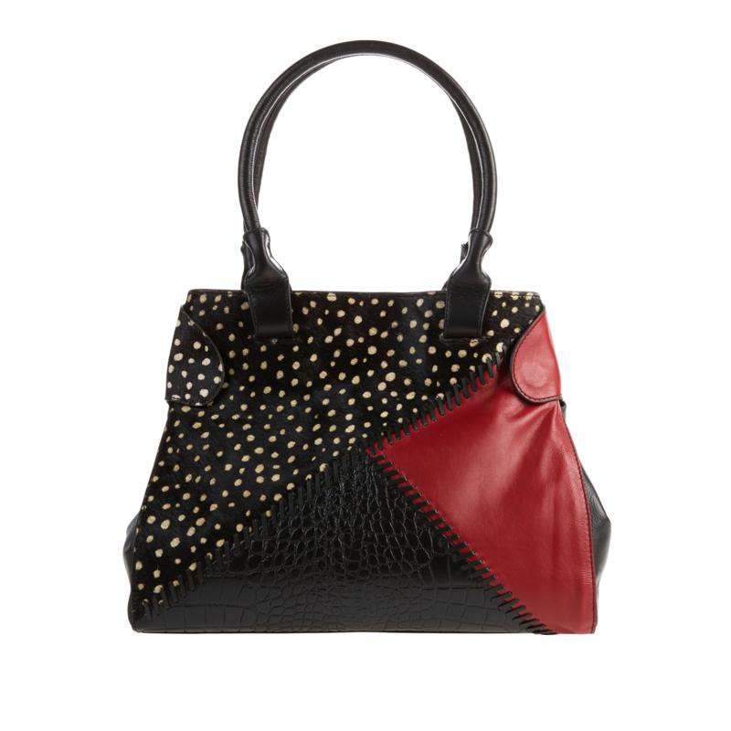 Clever Carriage Naples Leather Satchel
