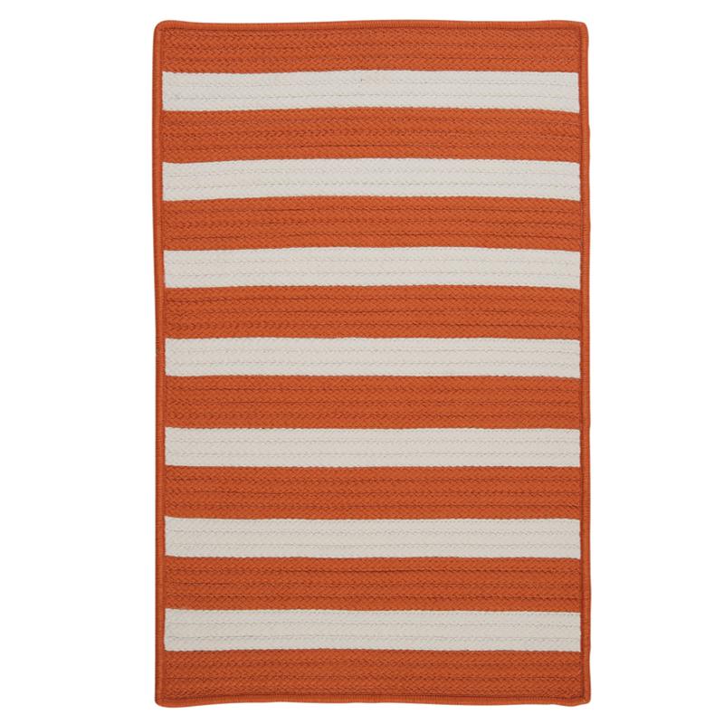 Colonial Mills Stripe It 2' x 3' Rug - Tangerine