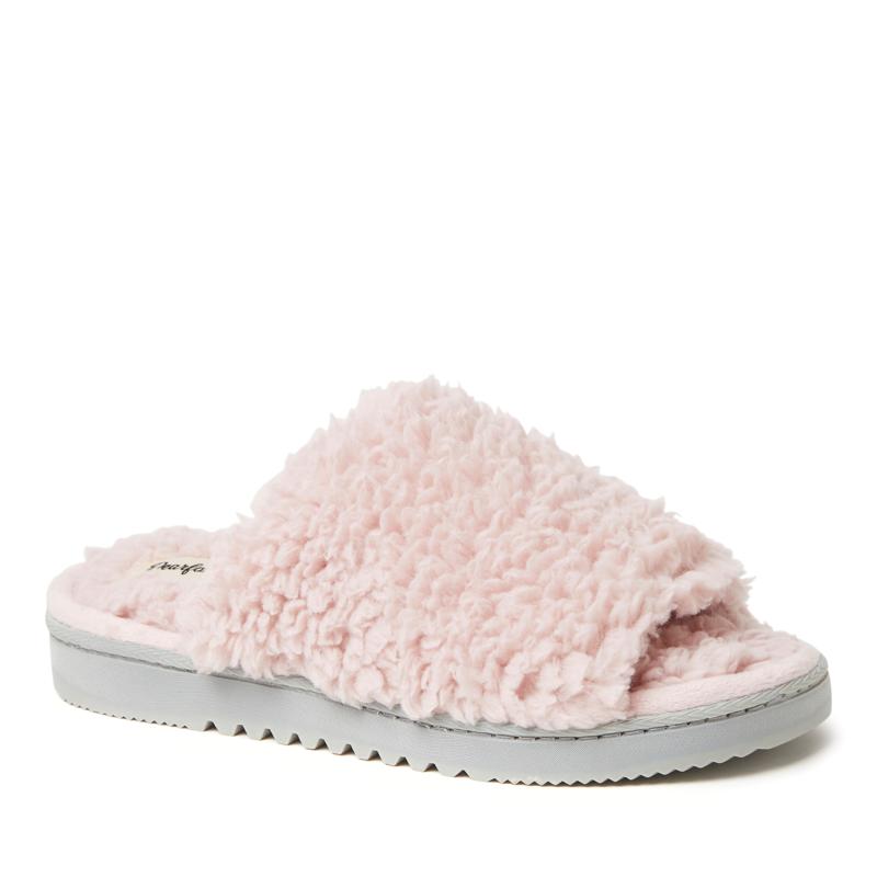 women's dearfoam open toe slippers