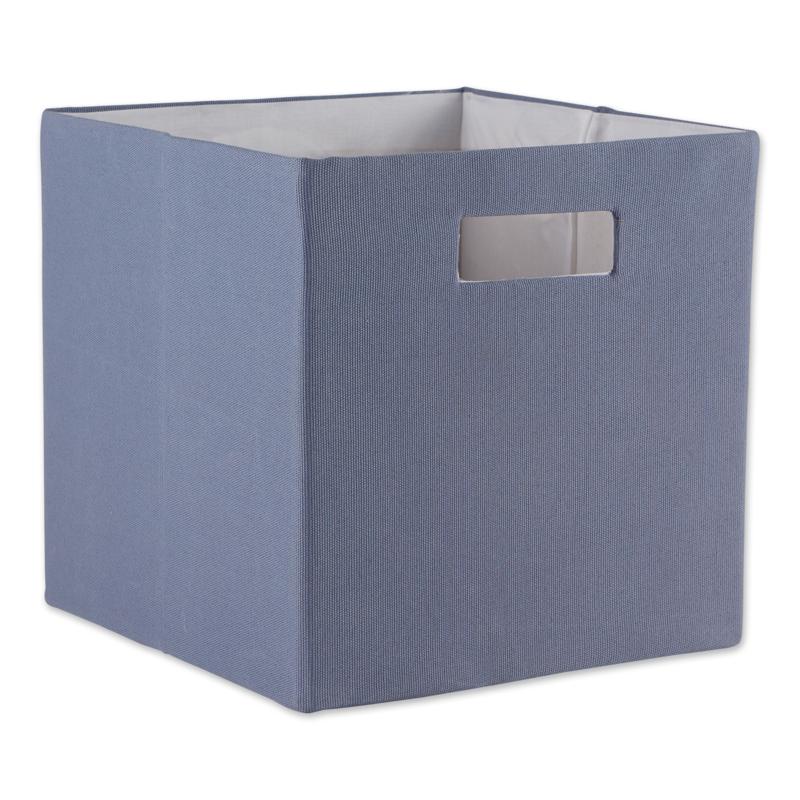 Design Imports Solid 13" Square Cube