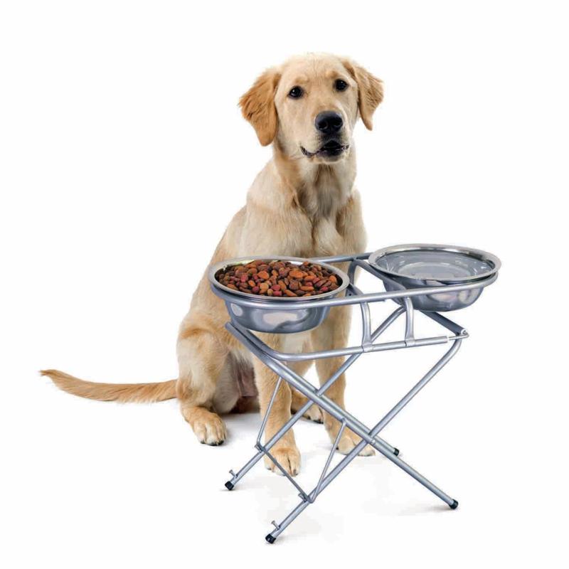 adjustable pet feeder