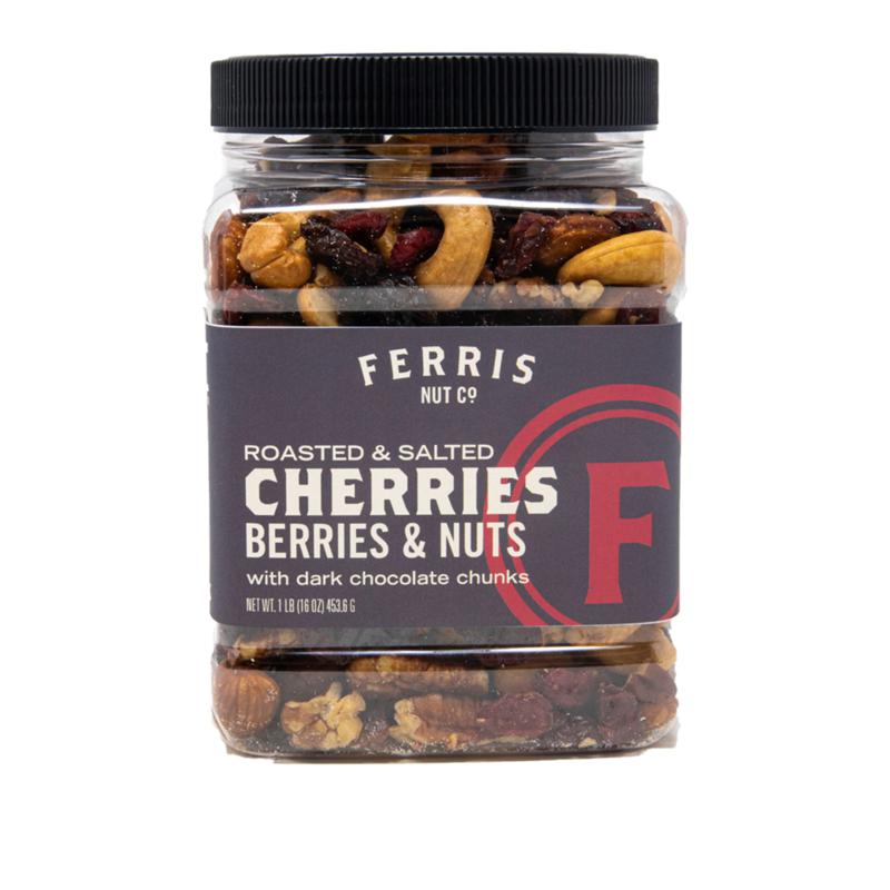 Ferris Company (3) 1 lb. Jars Cherry, Berry and Nut Mix   Roasted and Salted   6174502