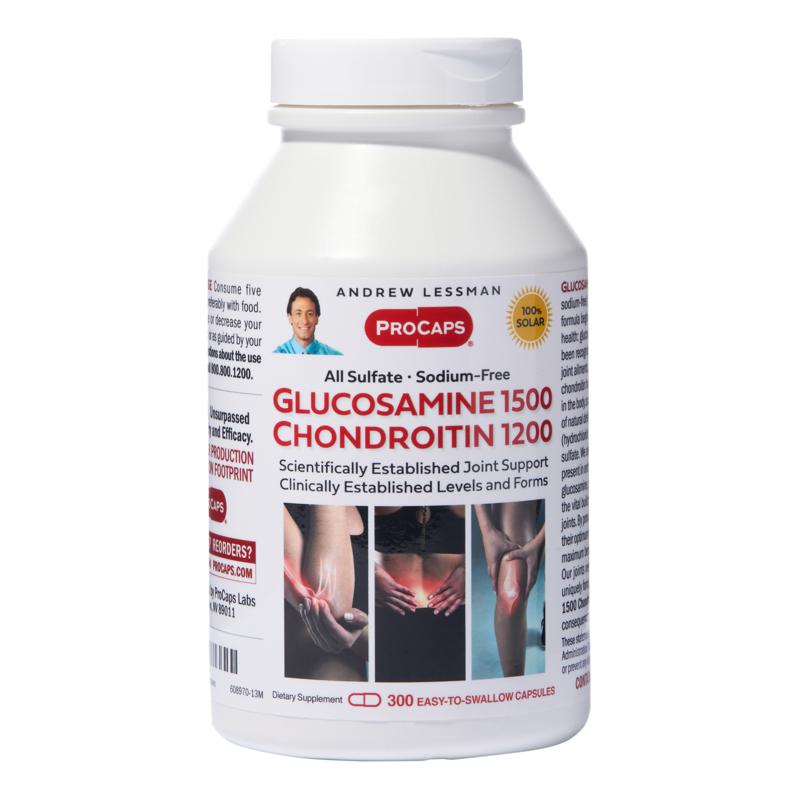 Glucosamine and Chondroitin 300 Capsules 9138419 HSN