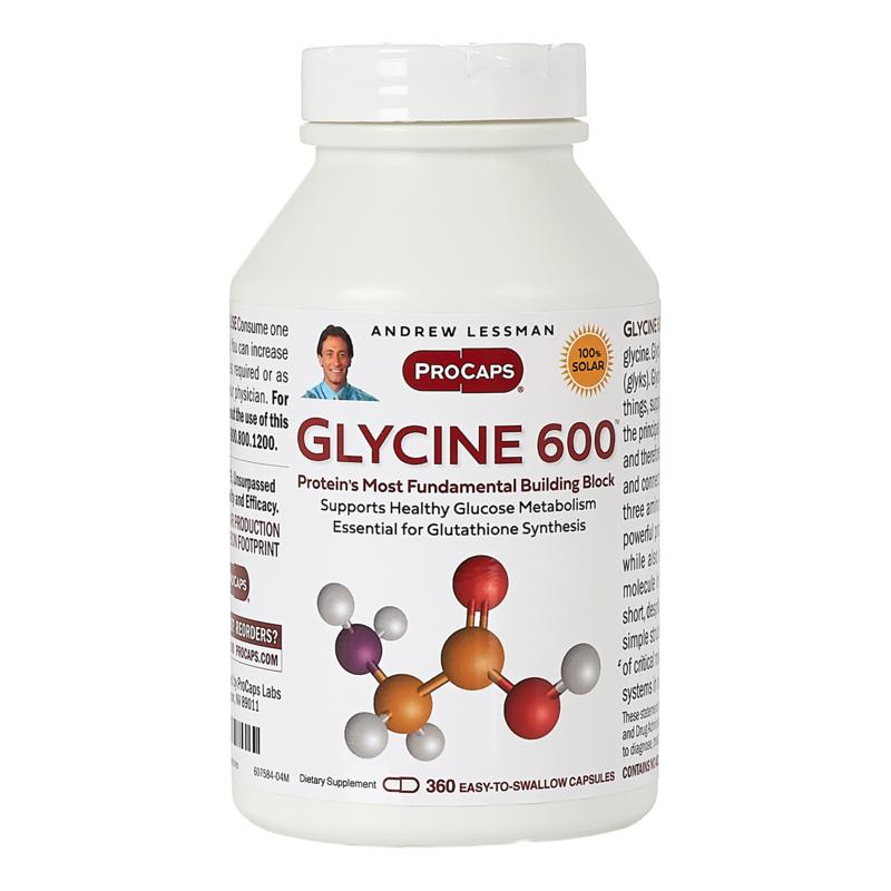 Glycine 600 - 360 Capsules