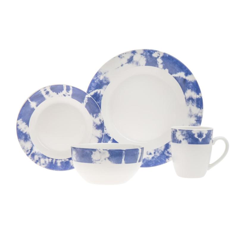 indigo dinnerware