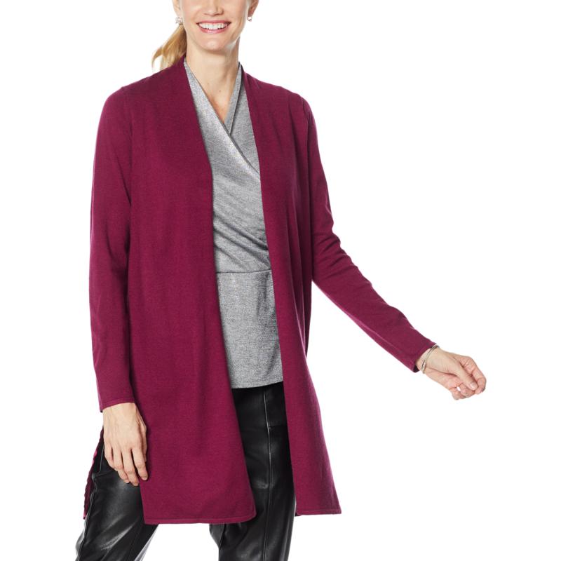 h by halston cardigan