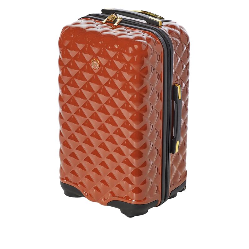 quilted luggage