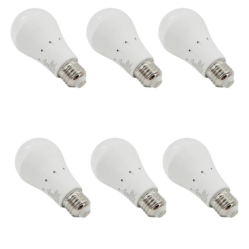 Living Glow Rechargeable Led Bulbs 6 Pack With Accessories 9776021 Hsn