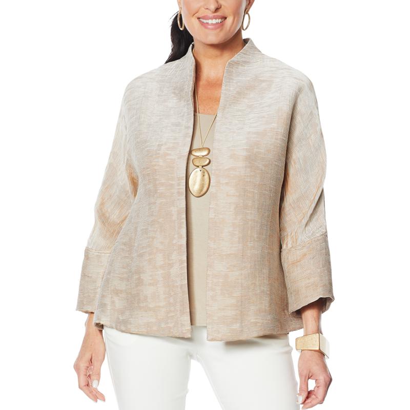 MarlaWynne Textured Jacquard Topper