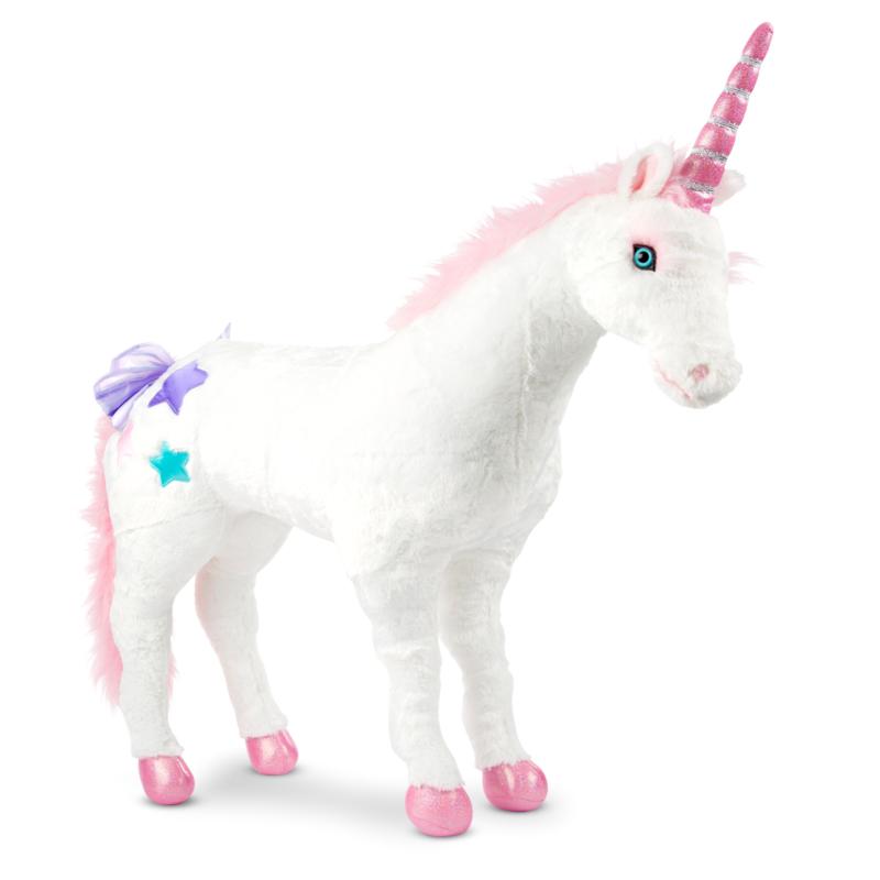 melissa and doug unicorn stuffed animal