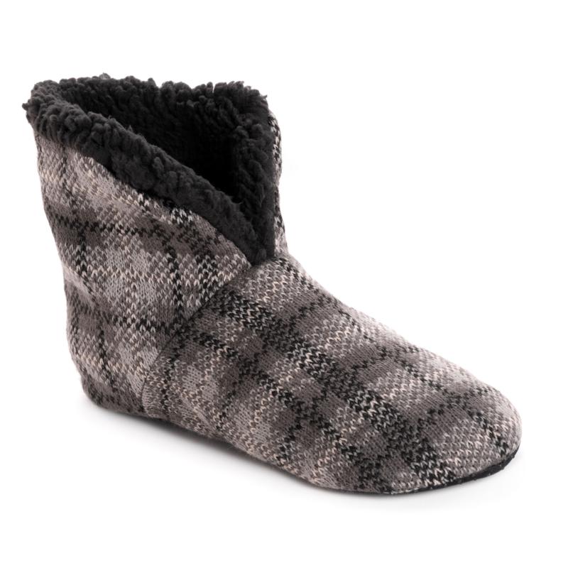 muk luks men's slipper booties