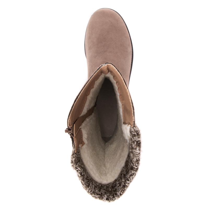 muk luks stacy women's water resistant winter boots