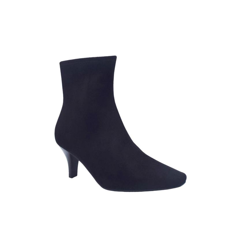 Naja Stretch Ankle Bootie with Memory Foam