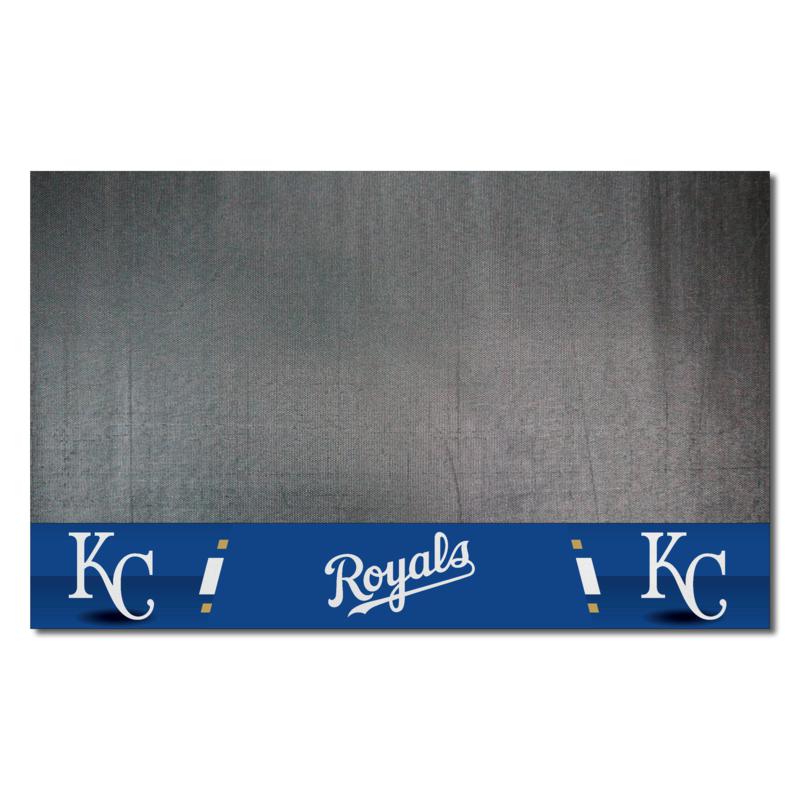 Officially Licensed MLB Vinyl Grill Mat - Kansas City Royals