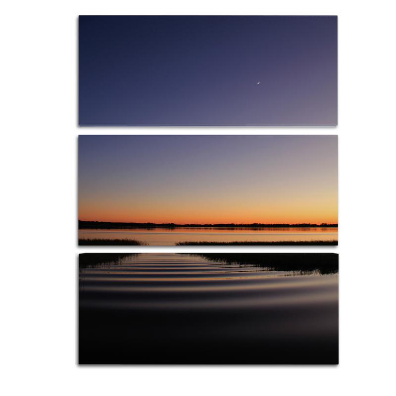 Patty Tuggle "Sun Down Moon Up" 3-Panel Giclée Prints