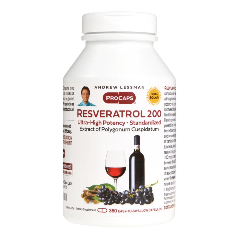 Resveratrol-200 - 360 Capsules
