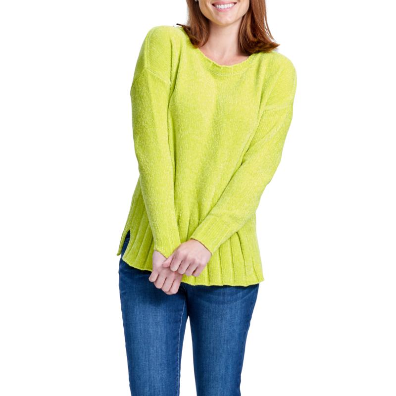 seven7 popcorn chenille sweater