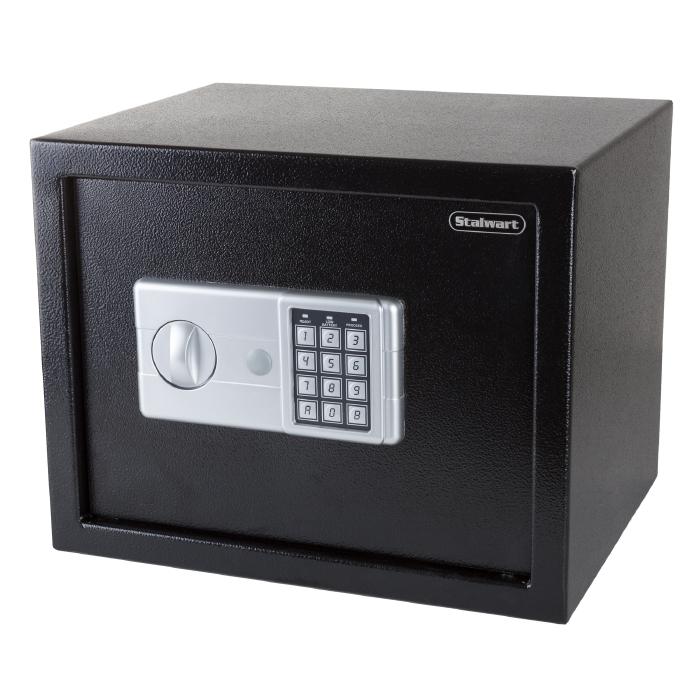 Stalwart Electronic Deluxe Digital Steel Safe   Black Large   7609106