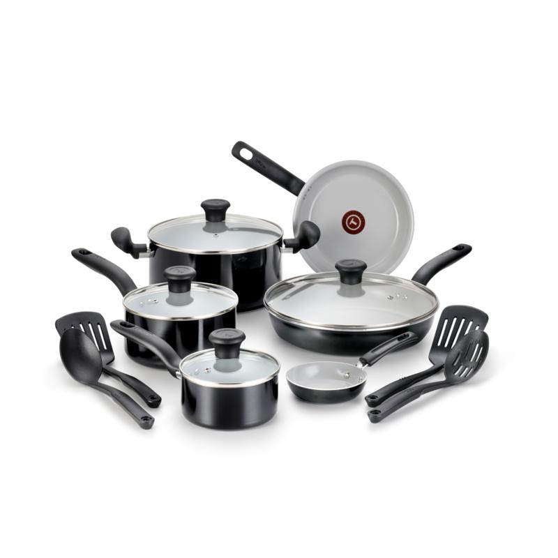 T Fal Initiatives 14 Pc Cookware Set Hsn