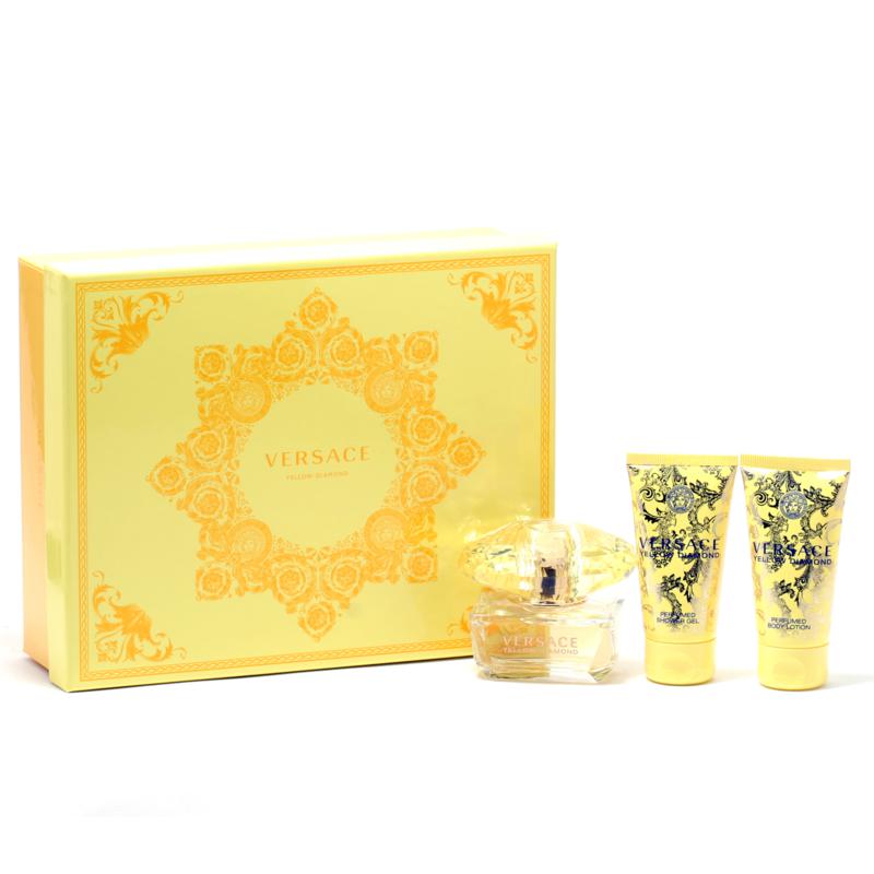 versace yellow diamond set