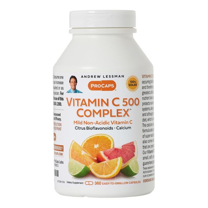 Vitamin C 500 Complex   360 Capsules   1763848