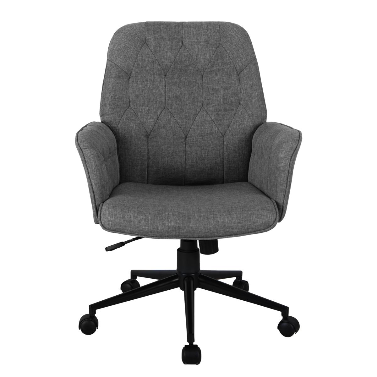 Techni Mobili Modern Upholstered Tufted Office Chair 20083778 HSN