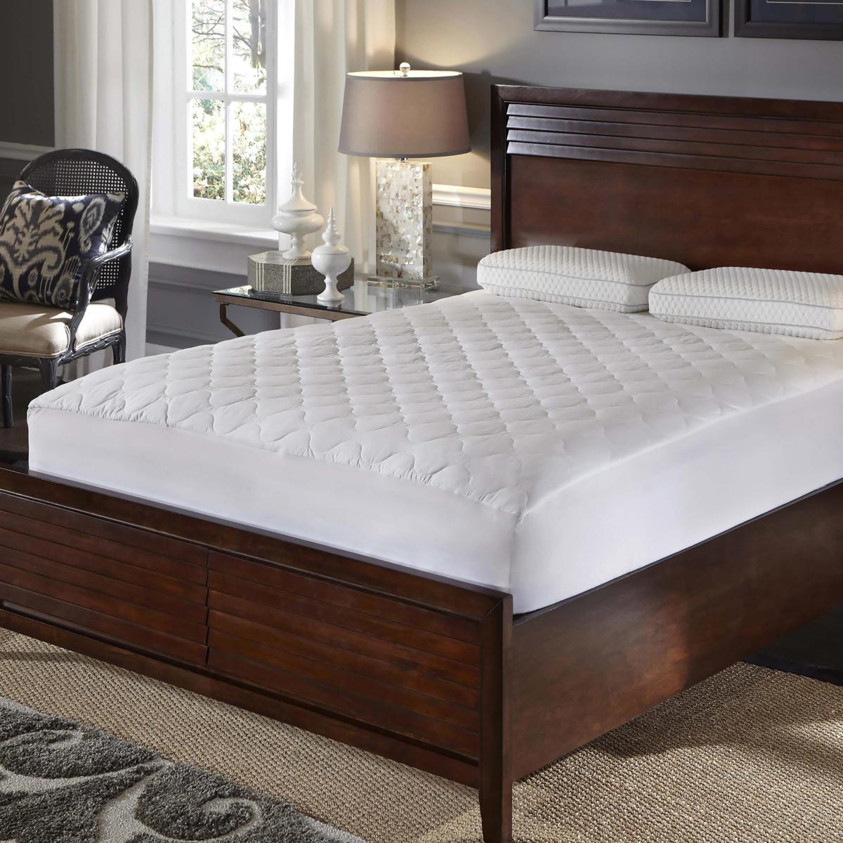 Hotel Laundry Triple Protection Waterproof Mattress Pad Queen