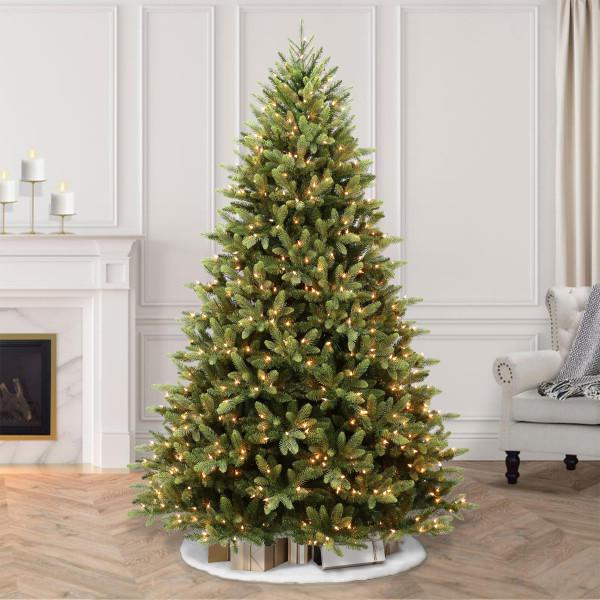 Puleo Intl. PreLit 7.5' Westford Spruce Artificial Christmas Tree 20187540 HSN