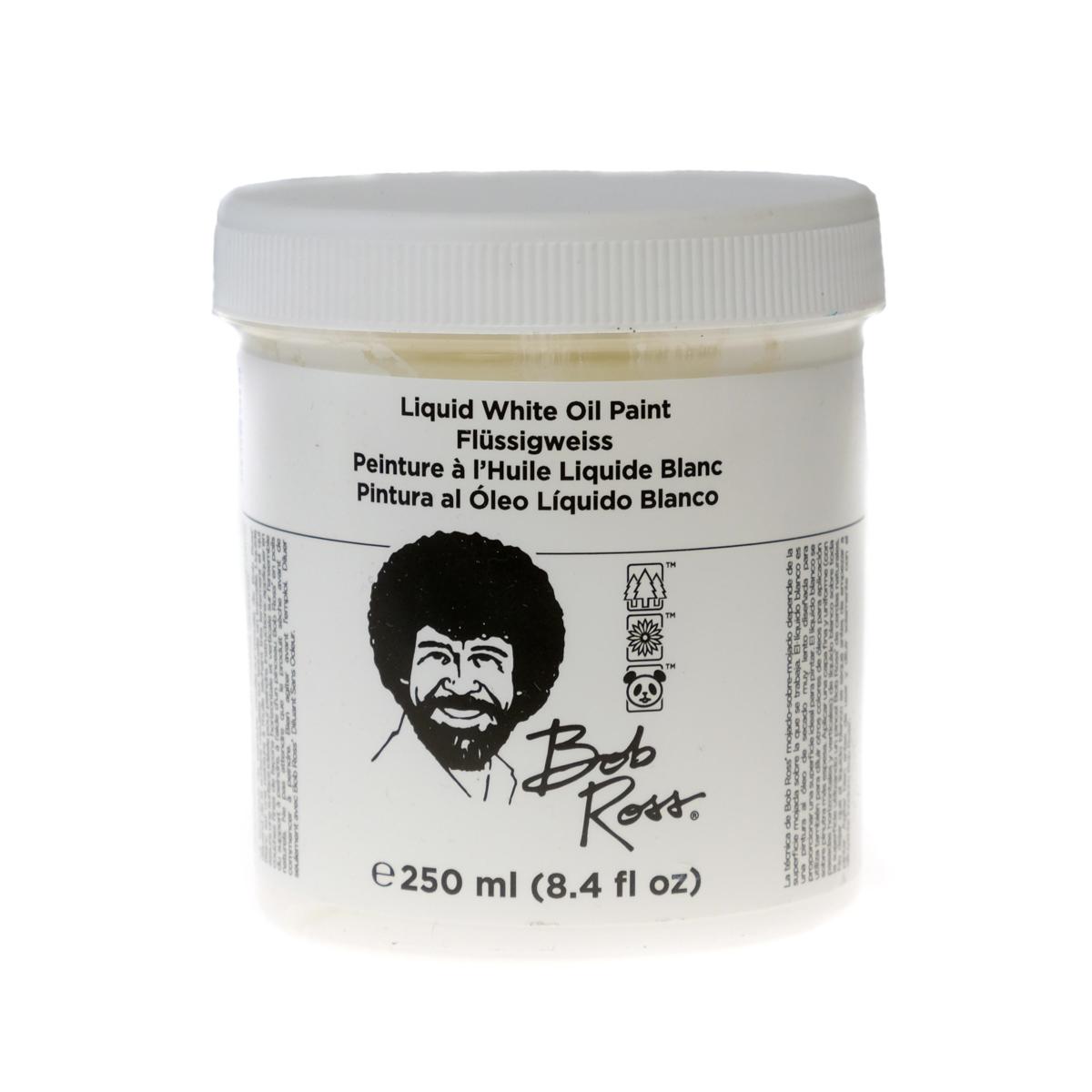 Bob Ross Base Coat 8 oz. Liquid White 20207556 HSN