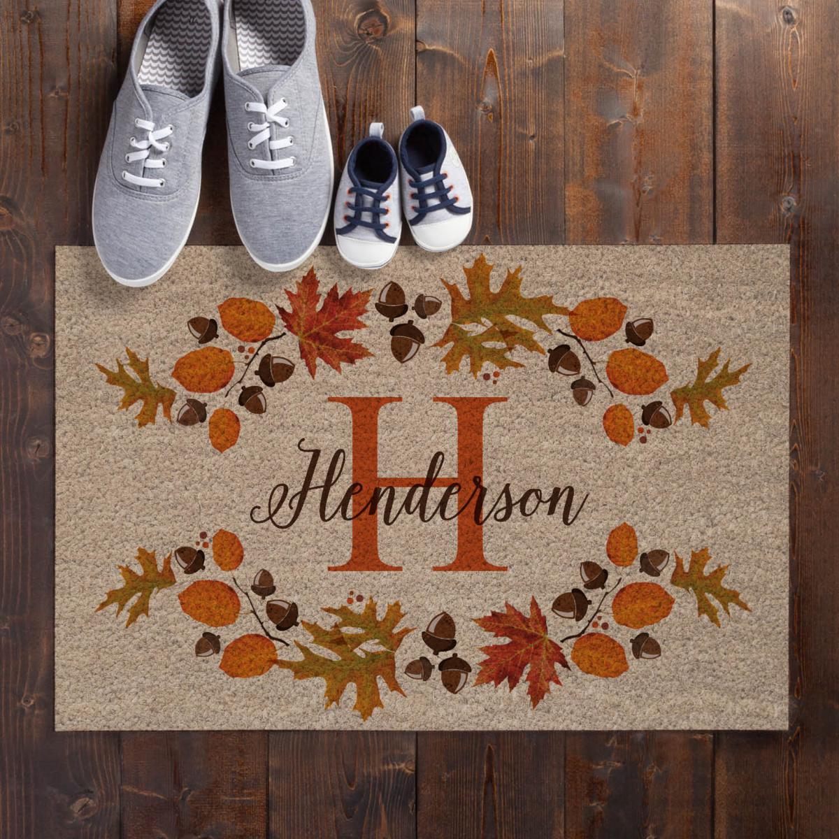 Personalized Autumn Standard Doormat 20229325 HSN