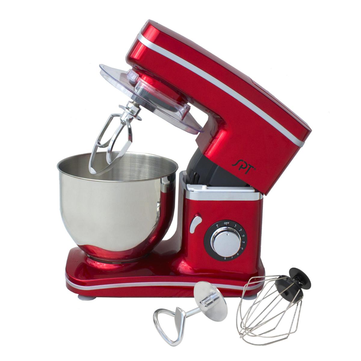 SPT MM106R 8Speed Stand Mixer, Red 20384598 HSN