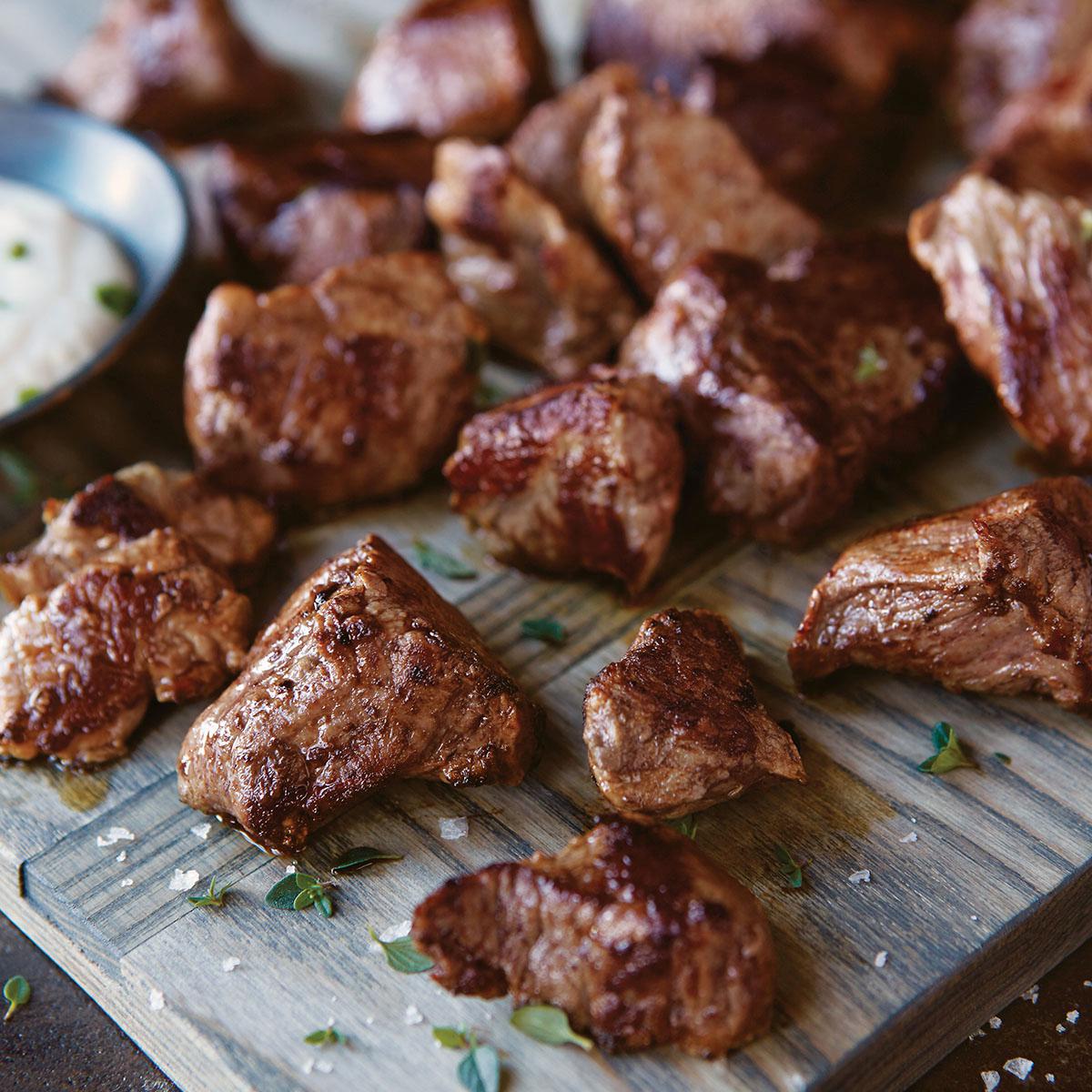 Kansas City Steaks (4) 1 lb. Packs Tenderloin Tips 20434109 HSN